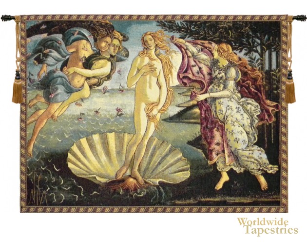 Nascita di Venere Botticelli Renaissance Tapestries