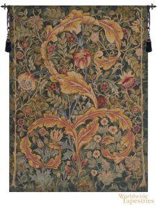 Acanthe Green Small Tapestry