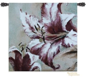 Blooming Lily Tapestry