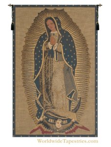 La Virgen de Guadelupe Tapestry