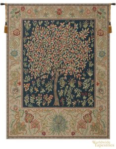 Pastel Tree of Life Tapestry