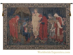 The Adoration of the Magi - With Border Tapestry