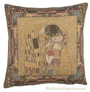 The Kiss I - Klimt Cushion Cover