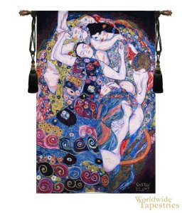 The Virgin II - Klimt Tapestry