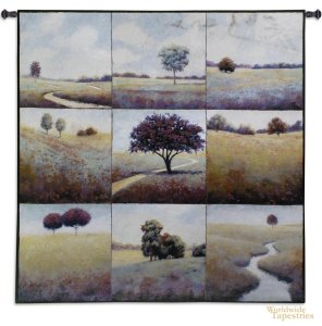 Tranquil Fields Tapestry
