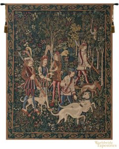 Unicorn Hunt Tapestry