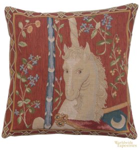 Unicorns Tapestry Cushion Cover