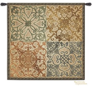 Wrought Iron Elegance Tapestry