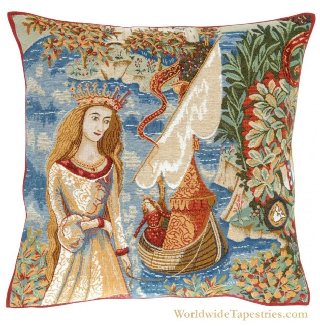 Lady of the Lake Cushion Cover