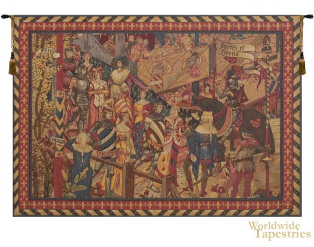 Le Tournai II - Horizontal Tapestry