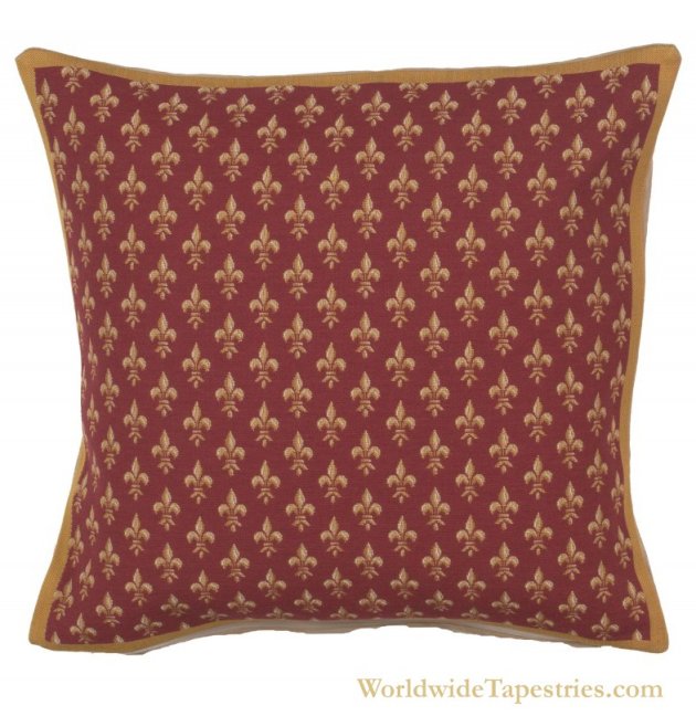 Petit Lys Rouge Cushion Cover