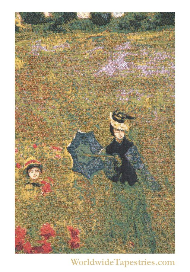 Poppies Blooming - Monet