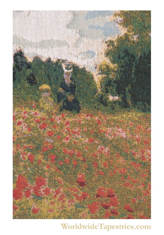 Poppies Blooming - Monet