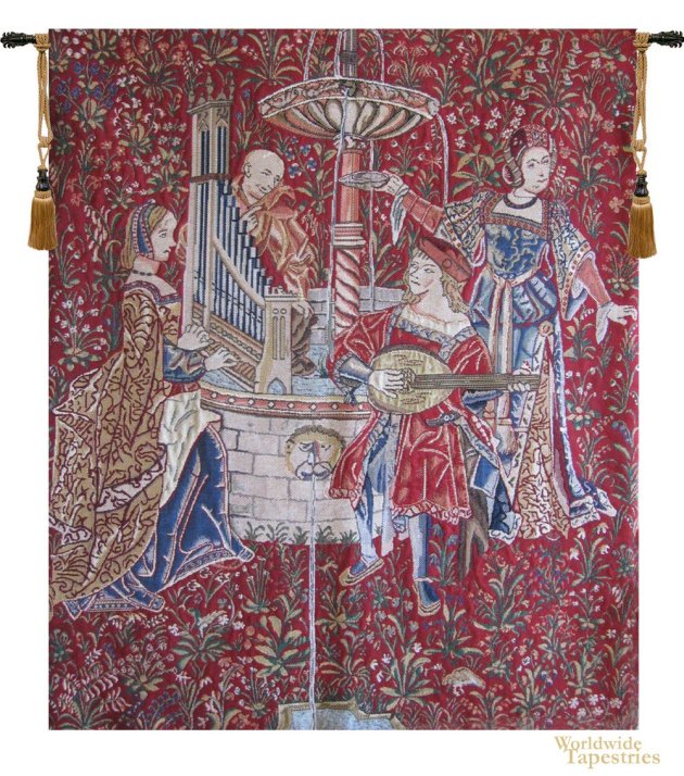 The Concert - Red Tapestry