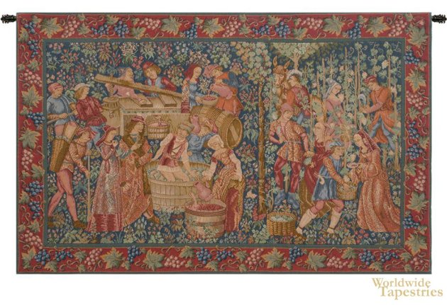 Vendanges VII Tapestry