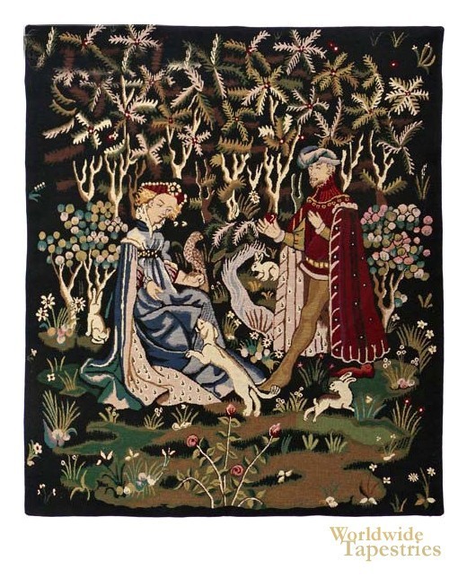 Gift of the Heart medieval tapestry