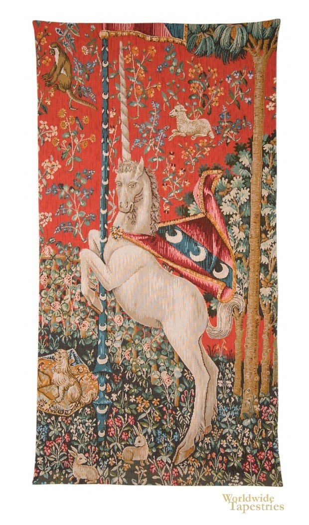 Portiere Unicorn tapestry