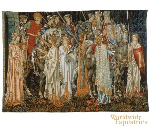 The Holy Grail tapestry