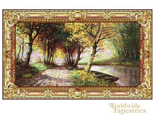 Automne landscape tapestry image
