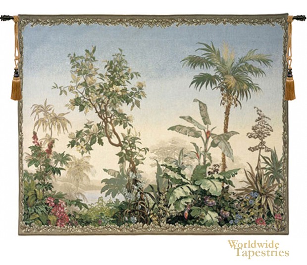 Paysage exotique tapestry