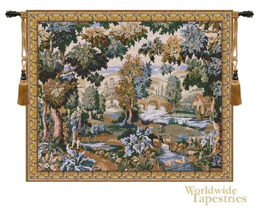 The Flemish Countryside & Village Tapestry