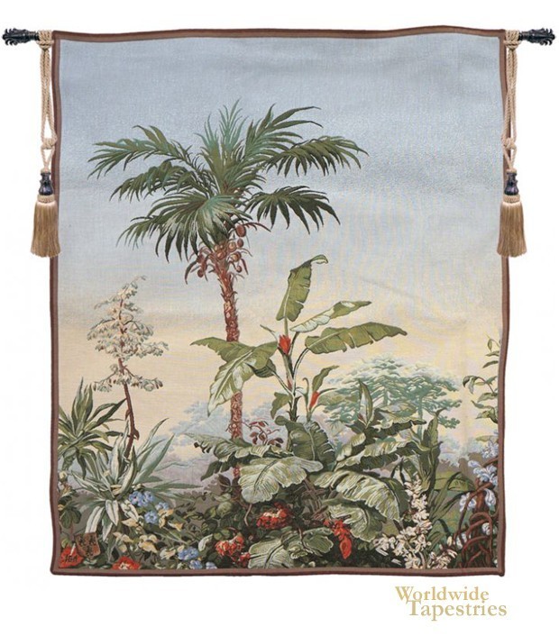 Bananier Paysage Exotique tapestry