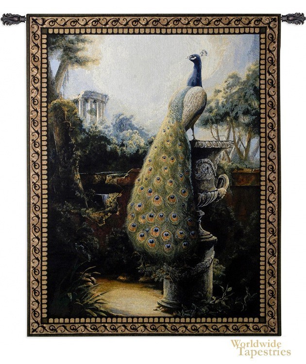 Peacock Tapestry image