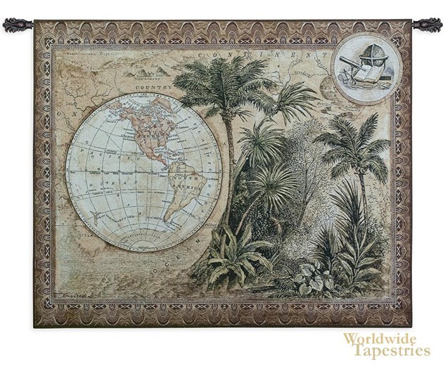 Global Safari tapestry image