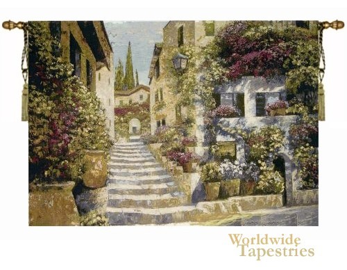 Riviera Stairs tapestry image