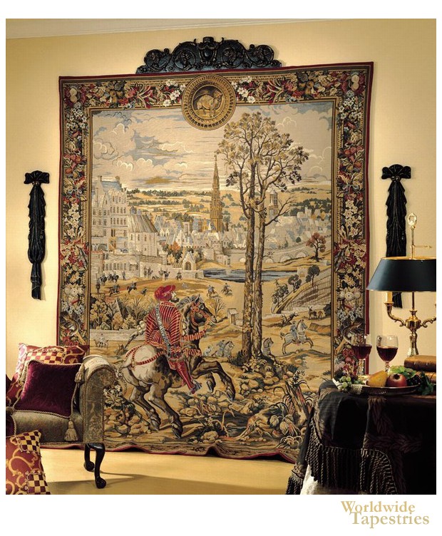 Emperor Maximilien tapestry image