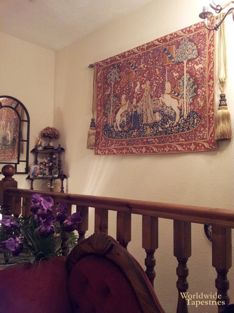lady and the unicorn wall tapestry testimonial