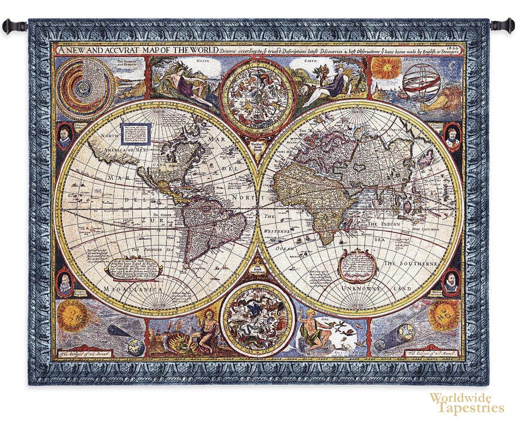 A New and Accurate Map Tapestry