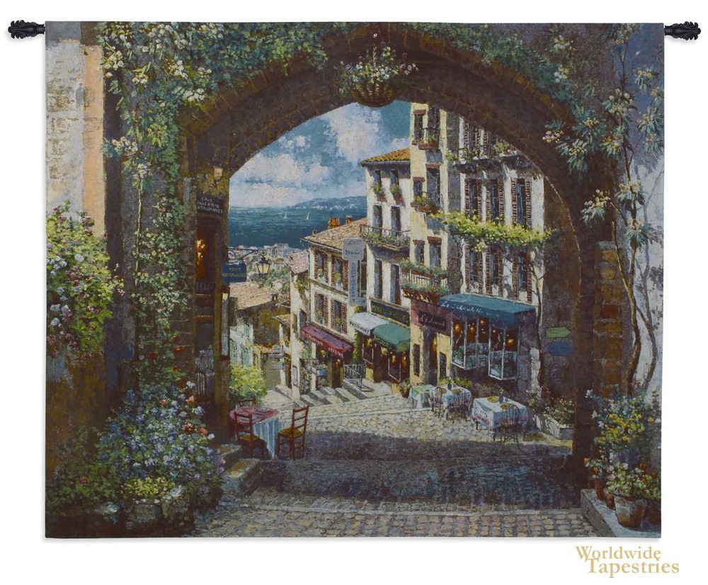 Arch de Cagnes Tapestry