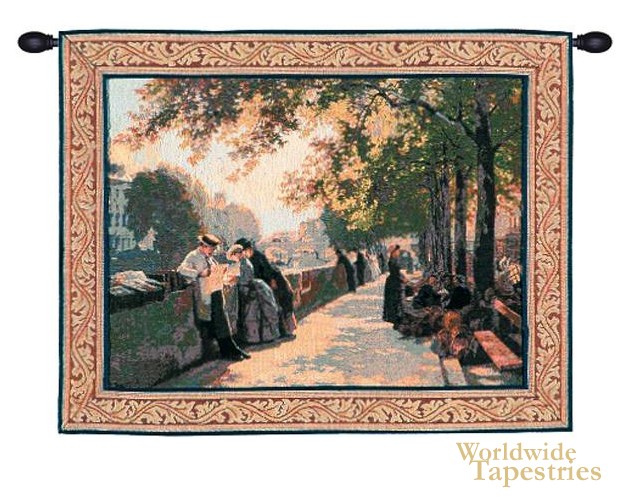Bank of the River Seine I Tapestry