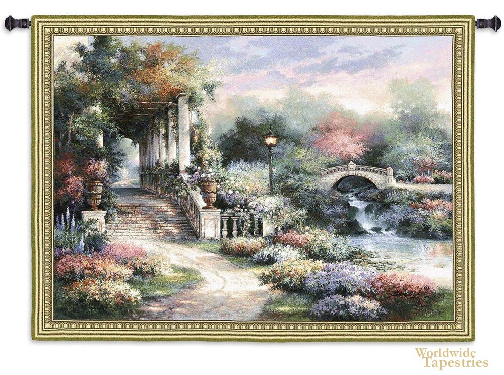 Classic Garden Retreat Tapestry