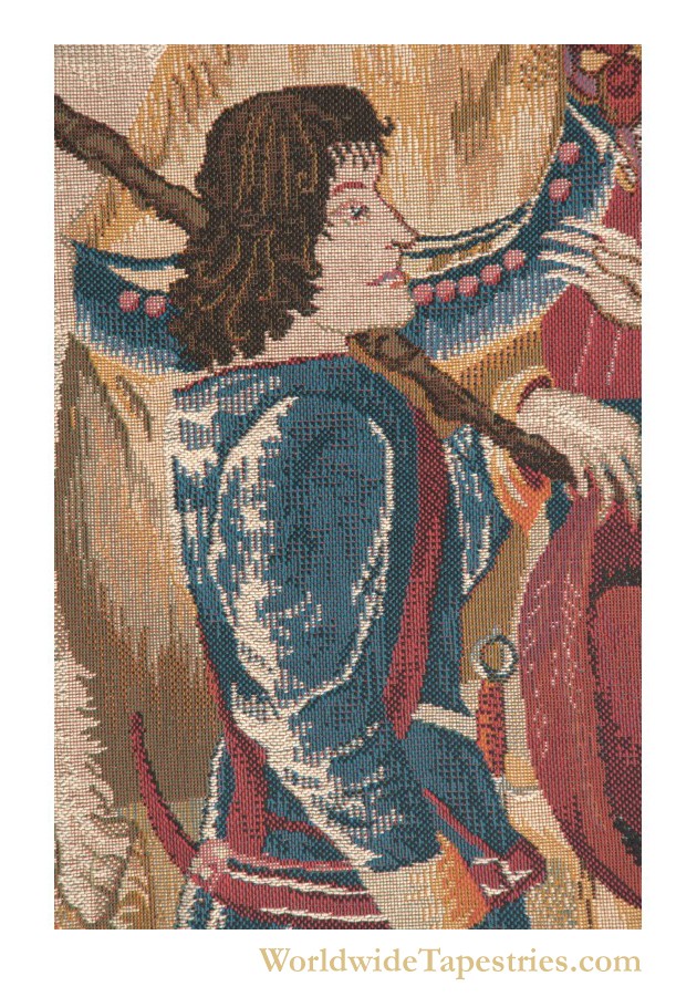 Death Of The Unicorn Unicorn Tapestry Worldwide Tapestries