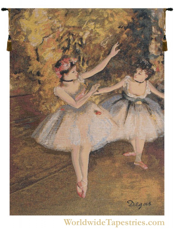 Degas Two Dancers on Stage