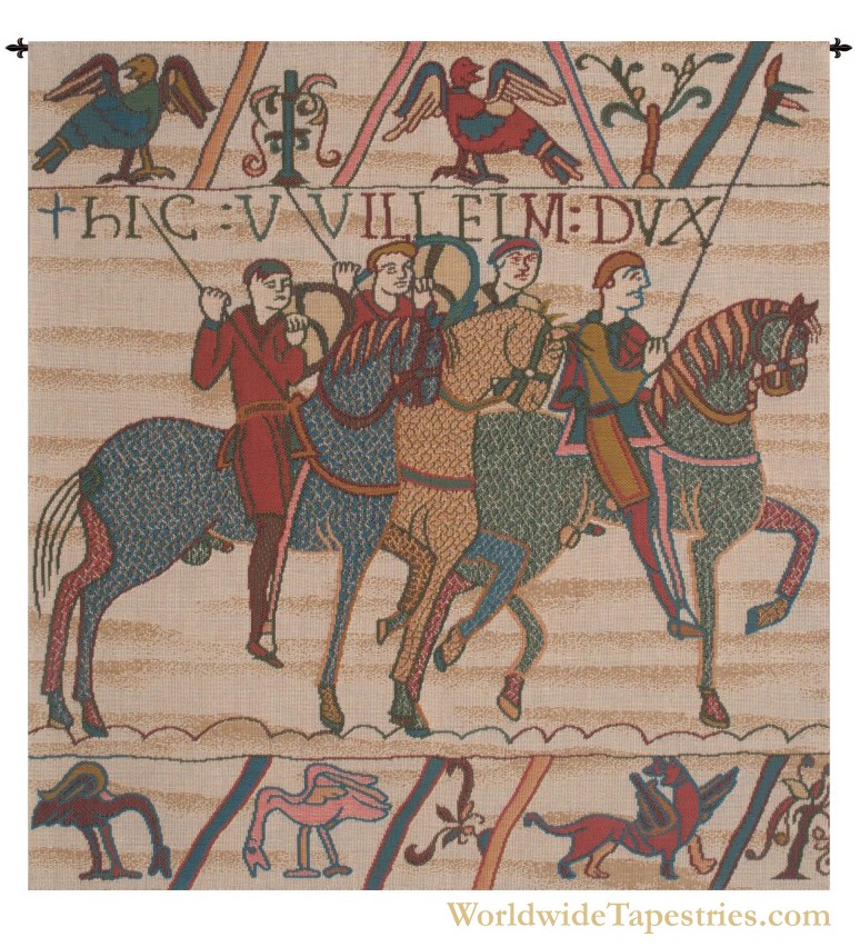 Duke William Departs Tapestry