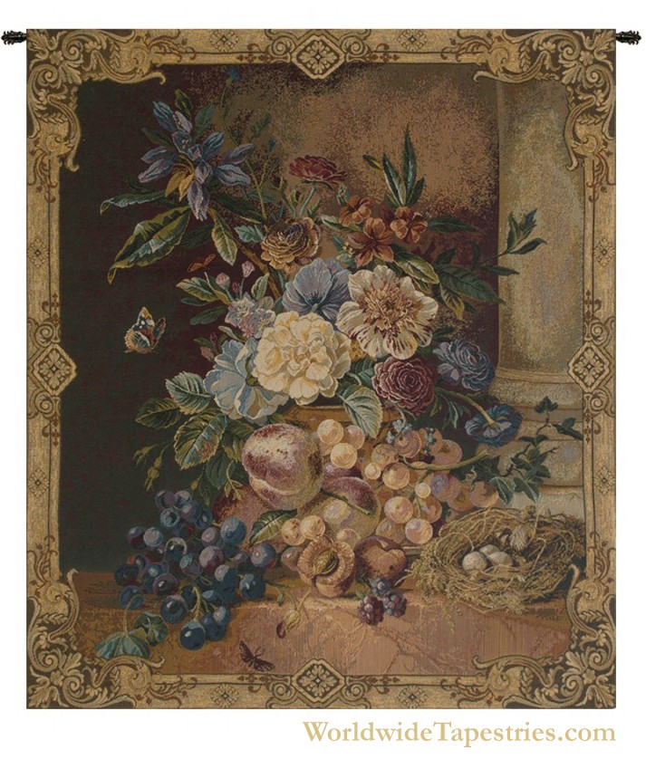 Fruit and Flowers Tapestry