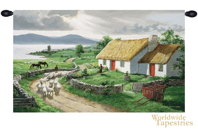 Irish Countryside Grande Tapestry