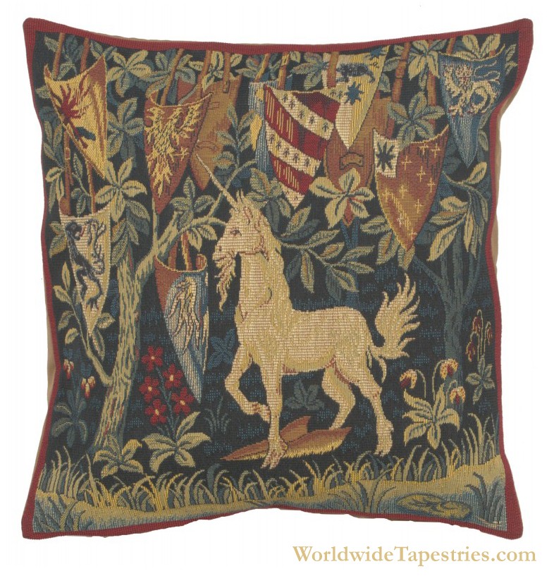 Licorne Heraldique Cushion Cover