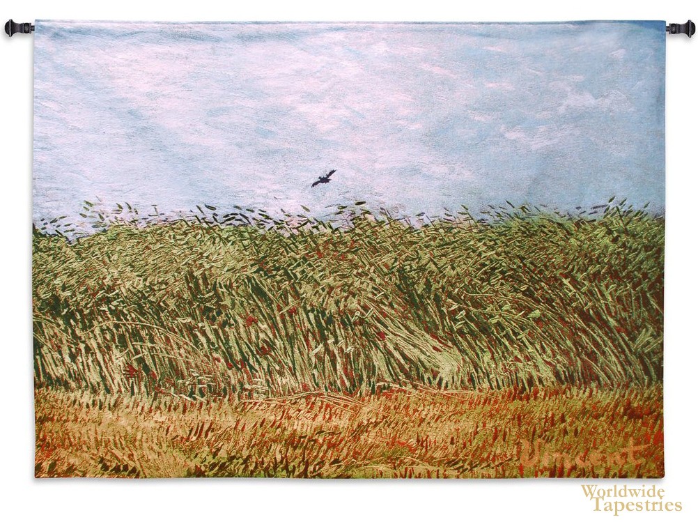 Van Gogh's Wheat Field with Lark