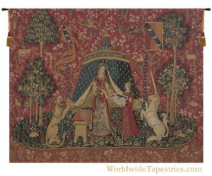A Mon Seul Desir I Tapestry