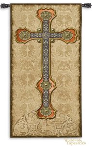 Antique Cross Tapestry