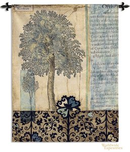 Blue Autumn Tapestry