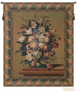 Breughel's Vase - Green Tapestry