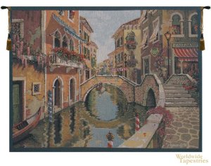 Canal of Venice Tapestry
