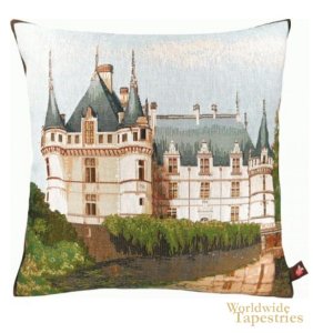 Castle Azay le Rideau Cushion Cover