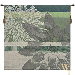 Graphic Blooms II Tapestry