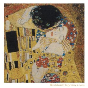 Kiss II Klimt Cushion Cover